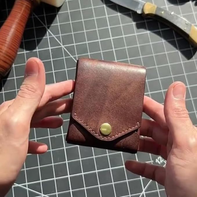Multifunctional Leather Wallet (Brown)
