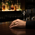 Gold Star Ring